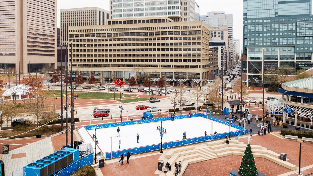 Inner Harbor ice rink saved by Meyerhoff grant Baltimore Business Journal