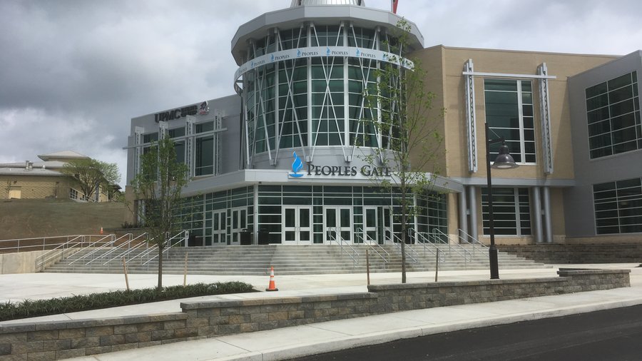 Take a look at Robert Morris University's brand new UPMC Events Center