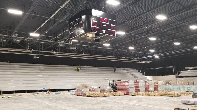 A look inside the Leesburg ice arena, Ion International Training Center ...