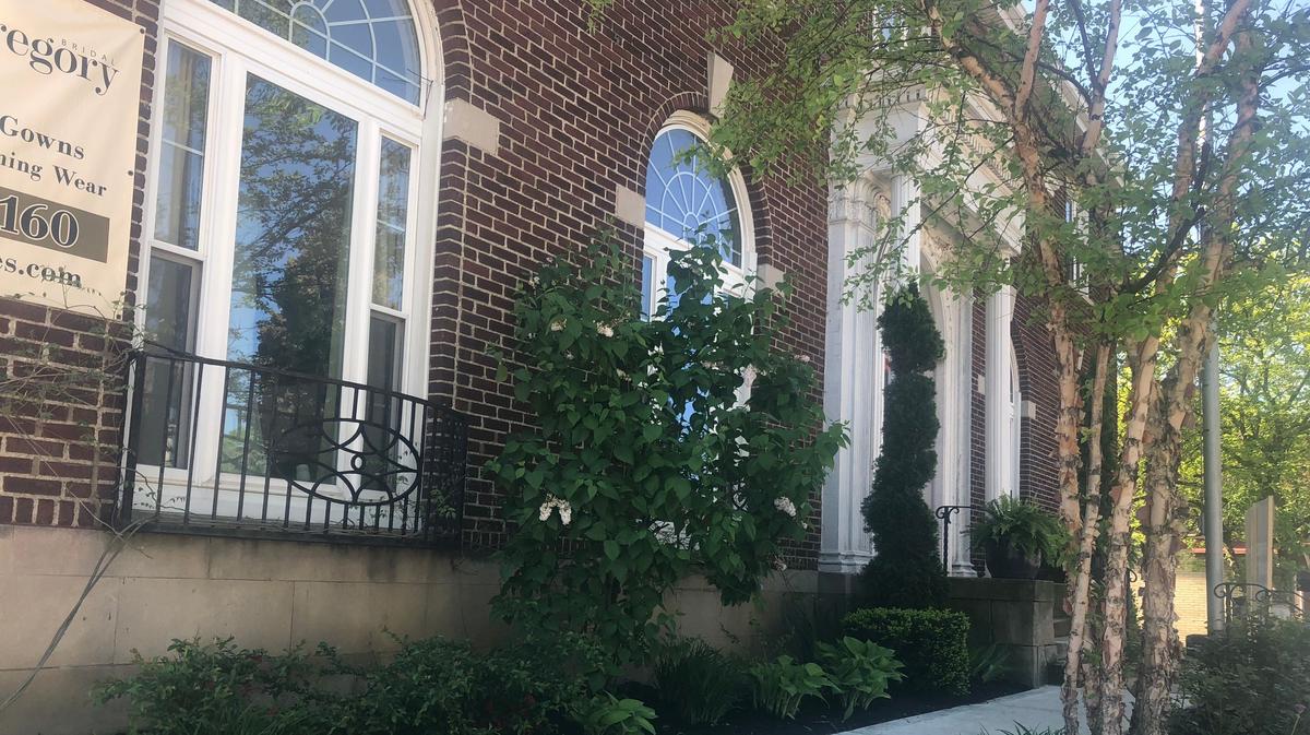 One of Pittsburgh's best known bridal salons, Anne Gregory for the