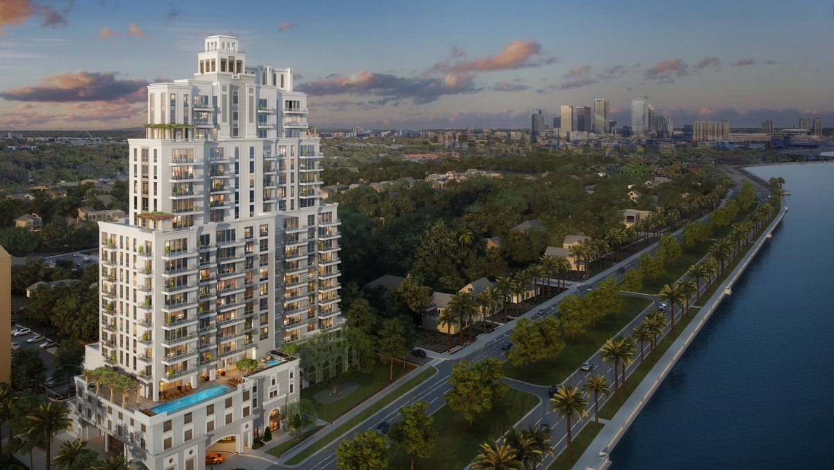 Hyde Park House condos on Bayshore begin presales Tampa Bay Business