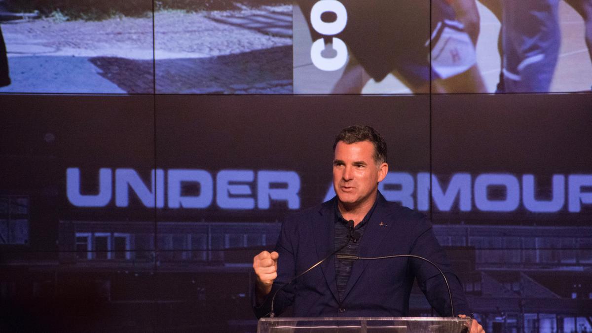 puramente Impuestos globo Kevin Plank's stake in Under Armour has lost almost $600M this year -  Baltimore Business Journal