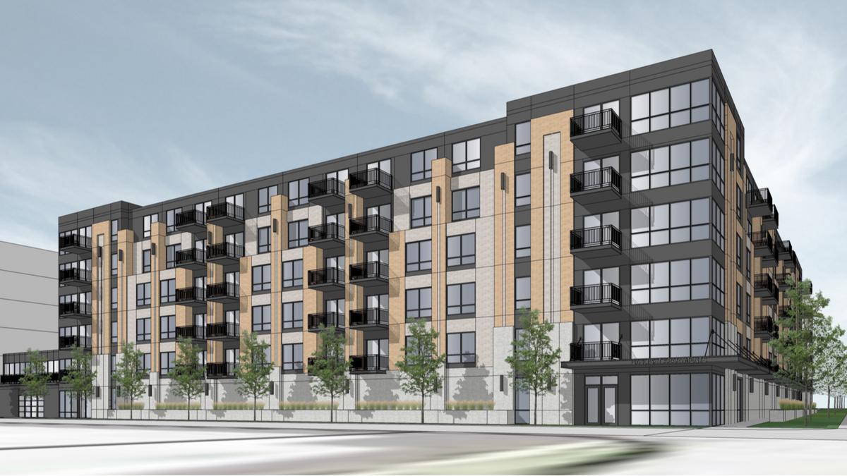 Hovde Properties' downtown Racine hotel, apartment project's land