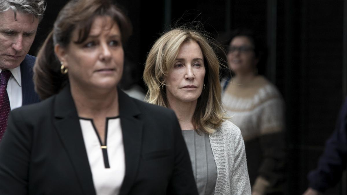 Felicity Huffman to be sentenced this week in college admissions ...