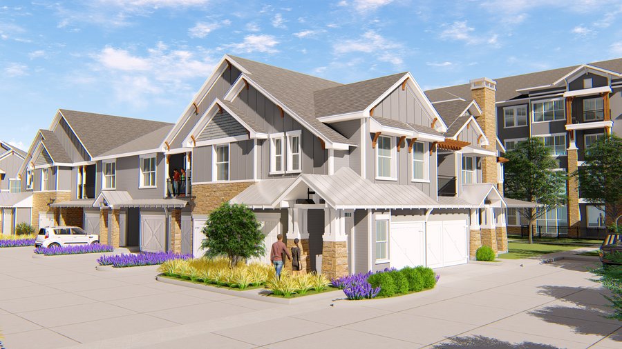 Howard Hughes' Bridgeland apartments get name, will start leasing this