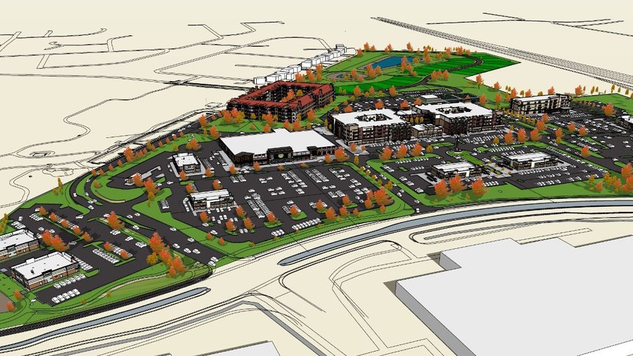 Drake Development begins work on Streets of West Pryor Kansas City Business Journal