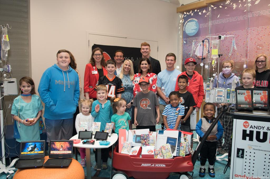 Andy & JJ Dalton Foundation donates technology Hub for kids at Dayton  Children's