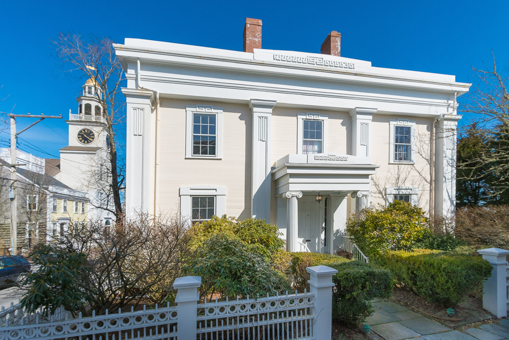 Nantucket Homes: Built-in Coffee Maker and Espresso Machine 