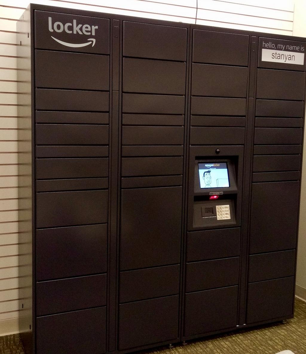Stein Mart embraces the enemy with installation of  Lockers