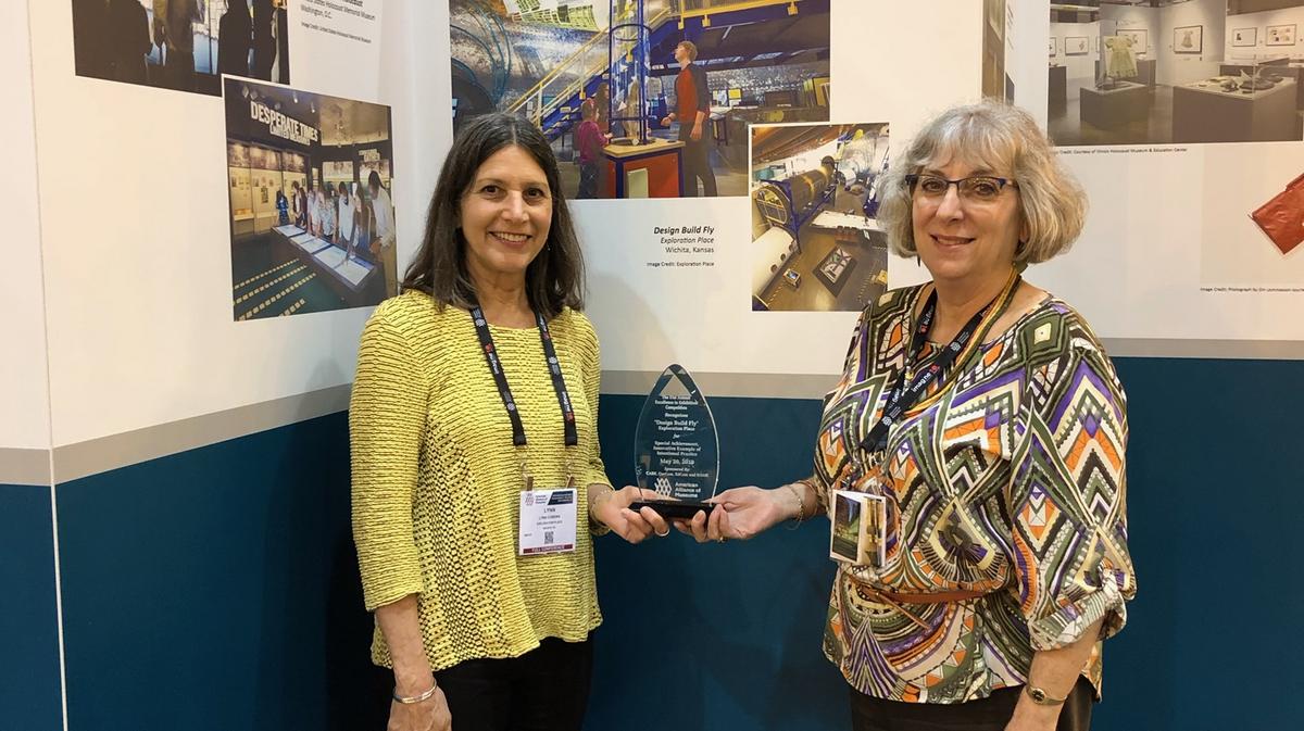 Design Build Fly at Exploration Place awarded for innovation by