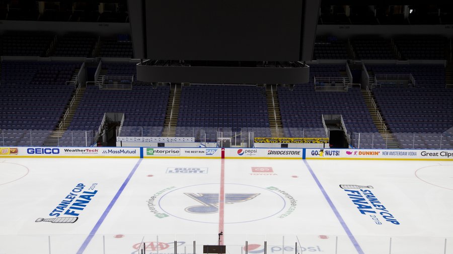 St. Louis Blues NHL Stadium Panoramics Center View