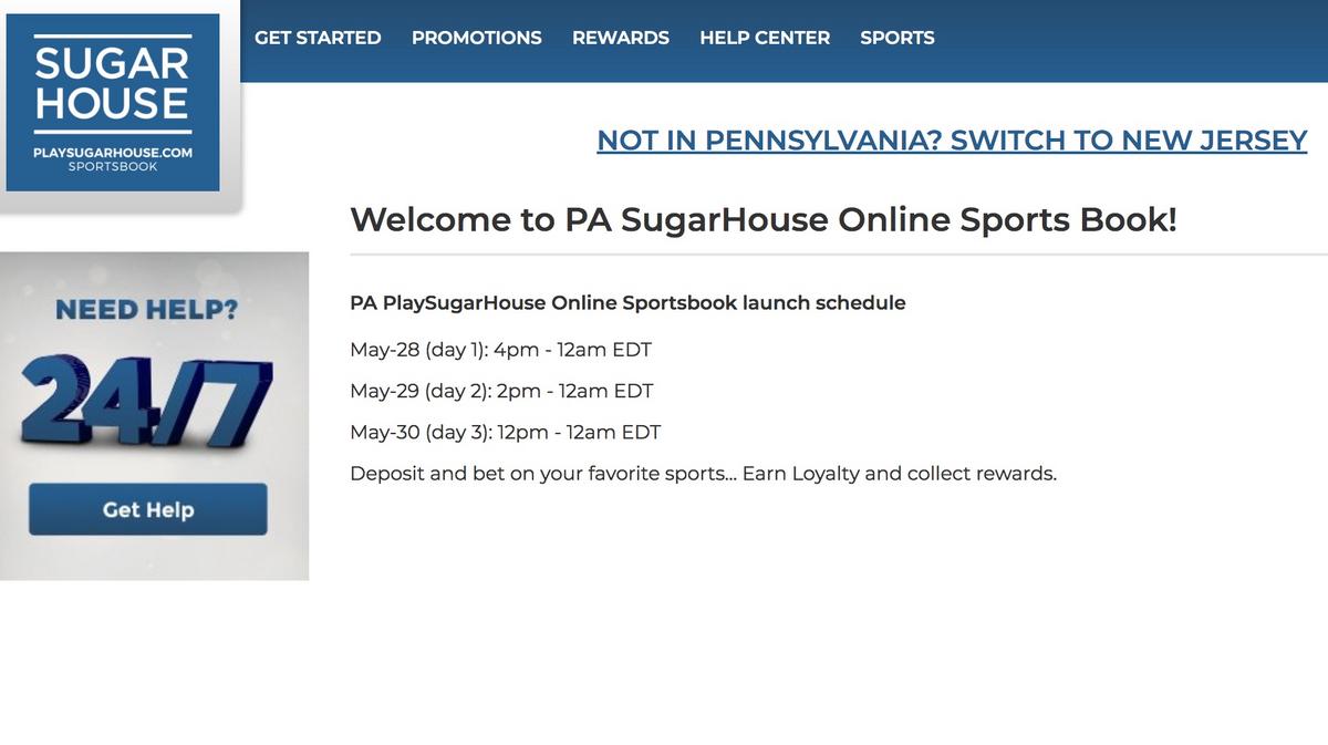 sugarhouse online casino banking