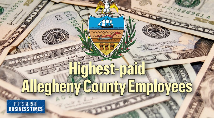 Find out which Allegheny County employees take home the most in