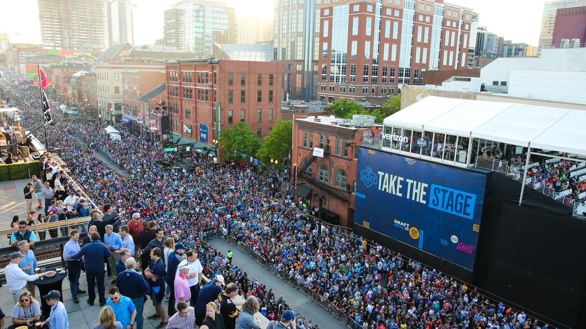 200,000 attend Day 1 of 2019 NFL Draft in Nashville