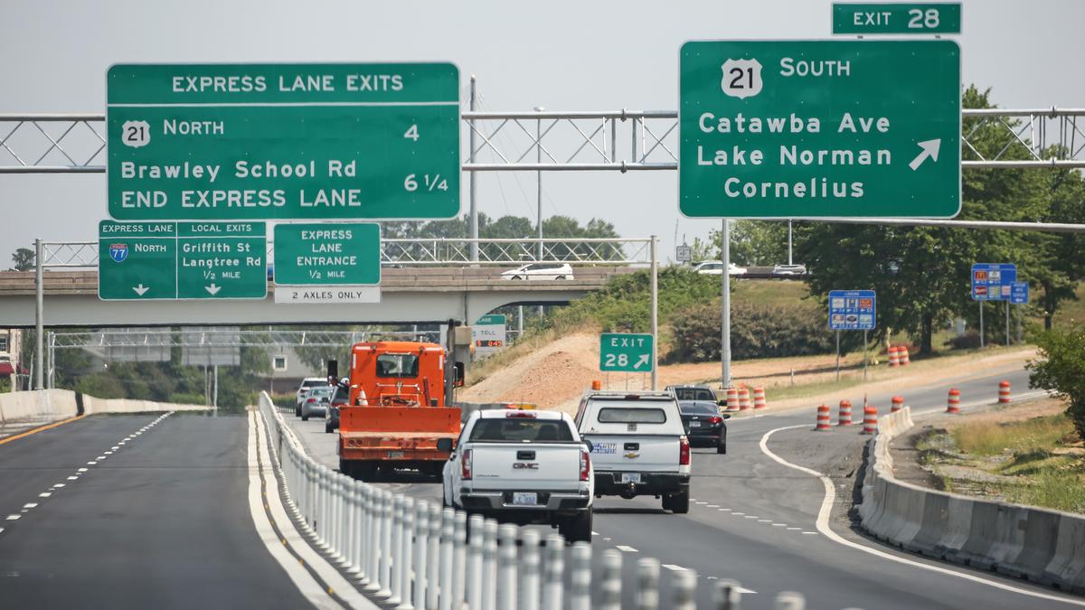 Opening of final stretch of I-77 toll lanes near Charlotte delayed ...