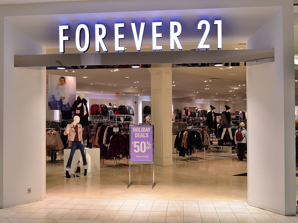 Two thirds of Forever 21 stores in Washington could close by end of year