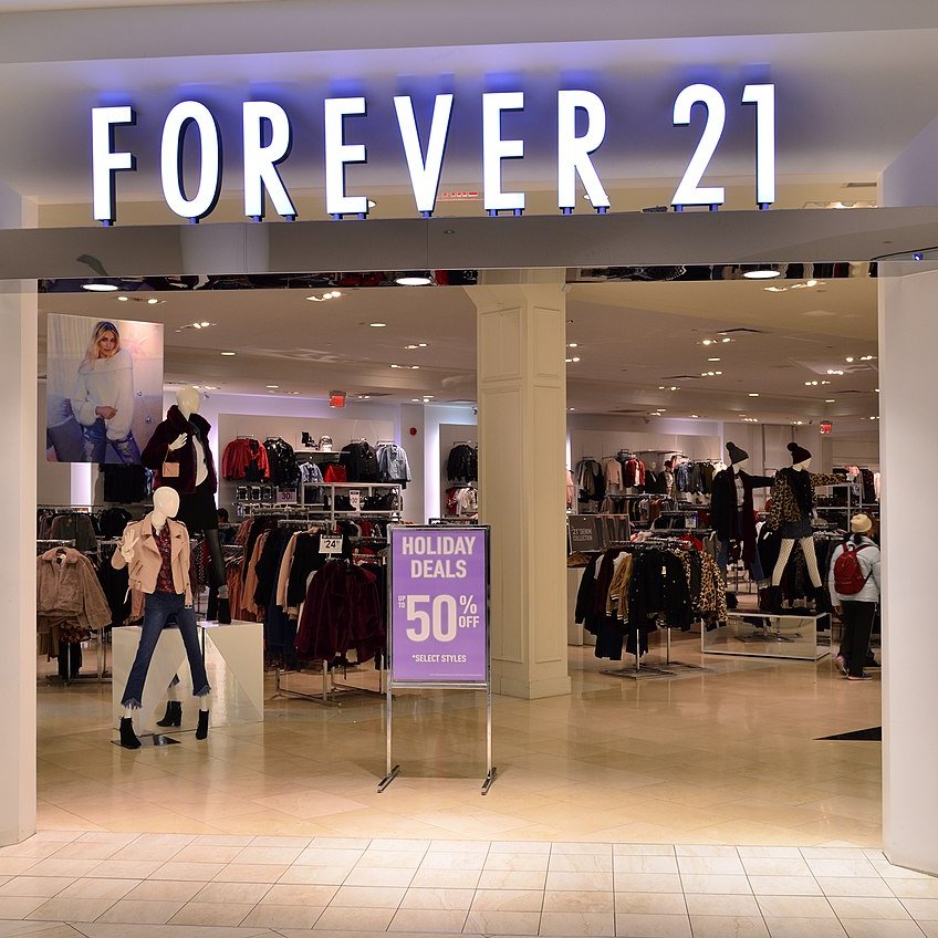 Forever 21 Filed for Bankruptcy and Will Close Nearly 350 Stores