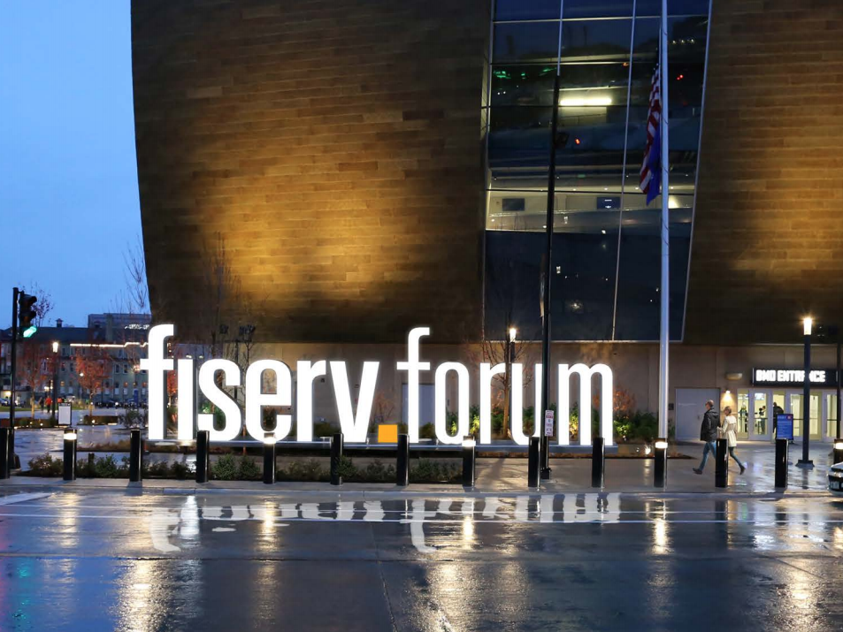 Fiserv Forum now has a New Era store located on the arena's north side