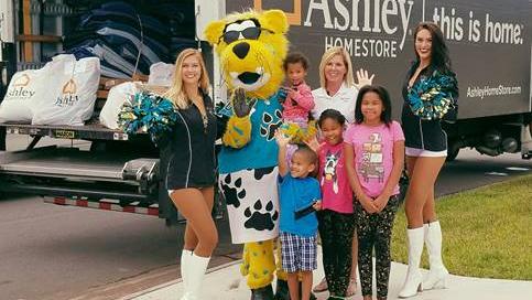 Jaguars And Community Partner Ashley Homestore Announce Renewed