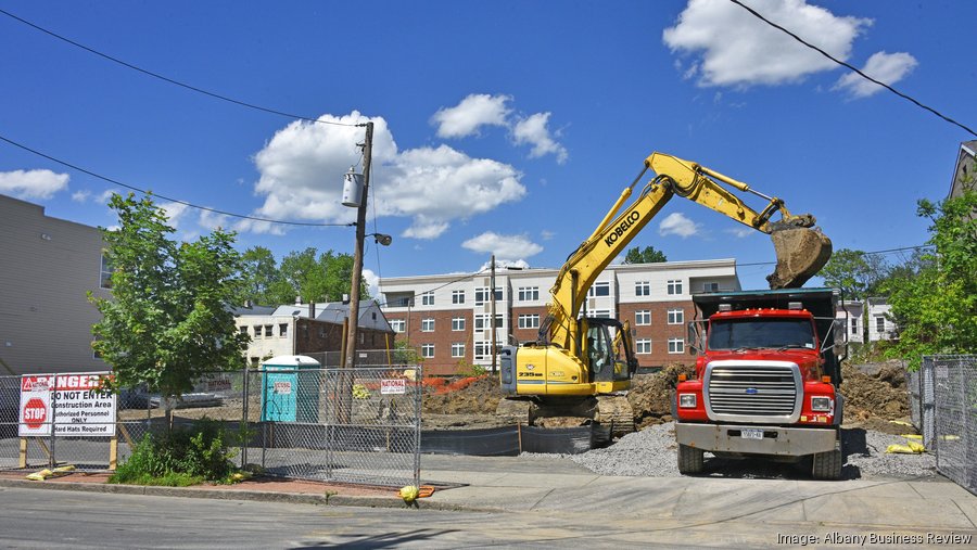 Land cleared for new apartments on Morris Street near Albany Med
