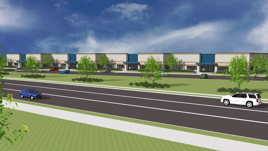 Austin Business Park Wurth Electronics, Ryan Homes, Winter