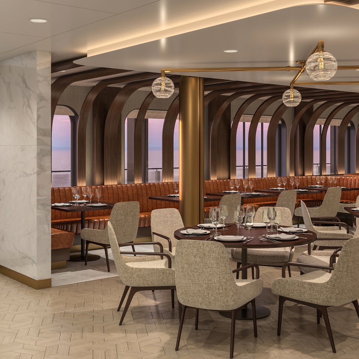 Carnival Cruise Line Unveils Specialty Restaurant for New Ship