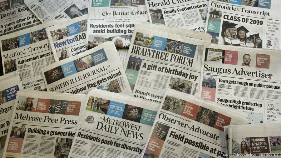 Gannett newspapers in Massachusetts to suspend print edition, go