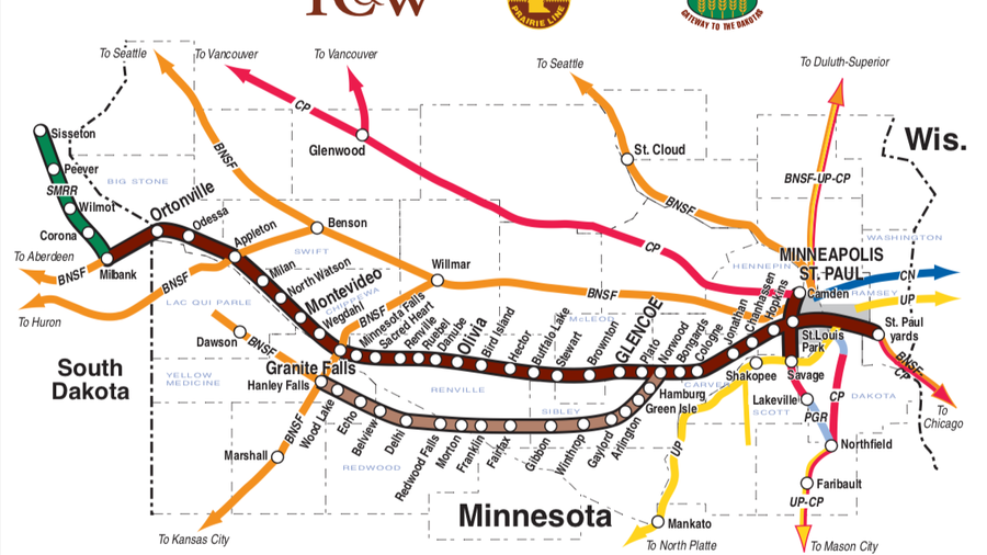 Glencoe-based Twin Cities & Western Railroad plans rail upgrades with ...