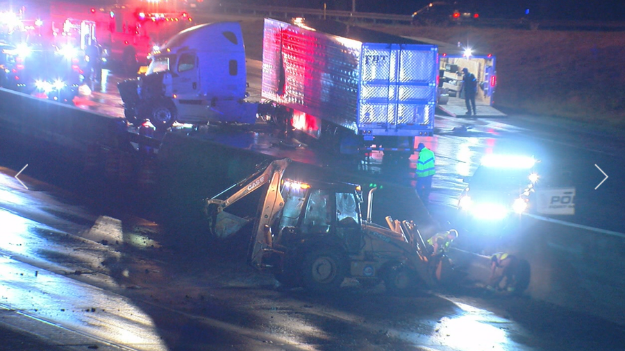 Interstate 71/75 southbound reopens after semi crash - Cincinnati ...