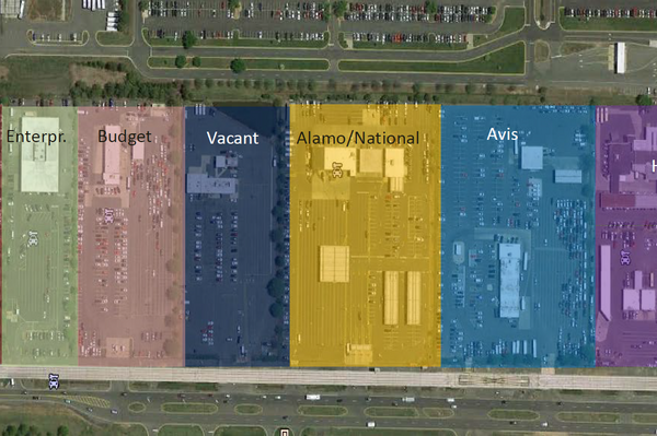 Dulles Airport Rental Car Map Enterprise, Hertz bid most for new Dulles Airport car rental 