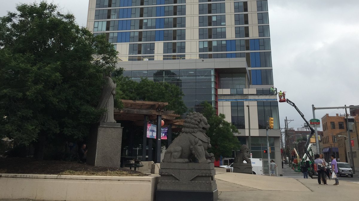 Crane Chinatown development in Philadelphia nears completion