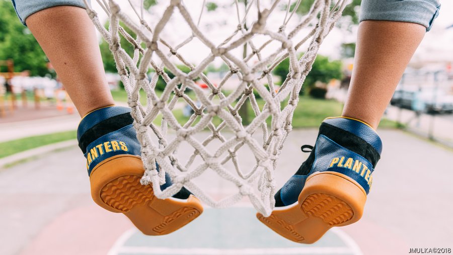 Planters store peanuts shoes