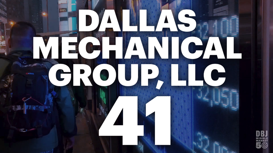Finding, hiring and training Here's what keeps the CEO of Dallas Mechanical Group up at night