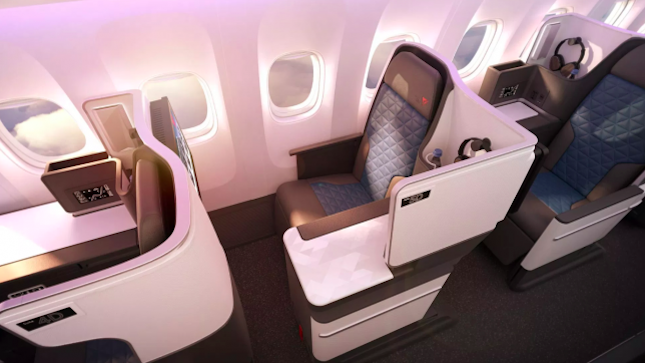 Delta to upgrade cabins on Boeing 767-400 flights to Europe and South ...