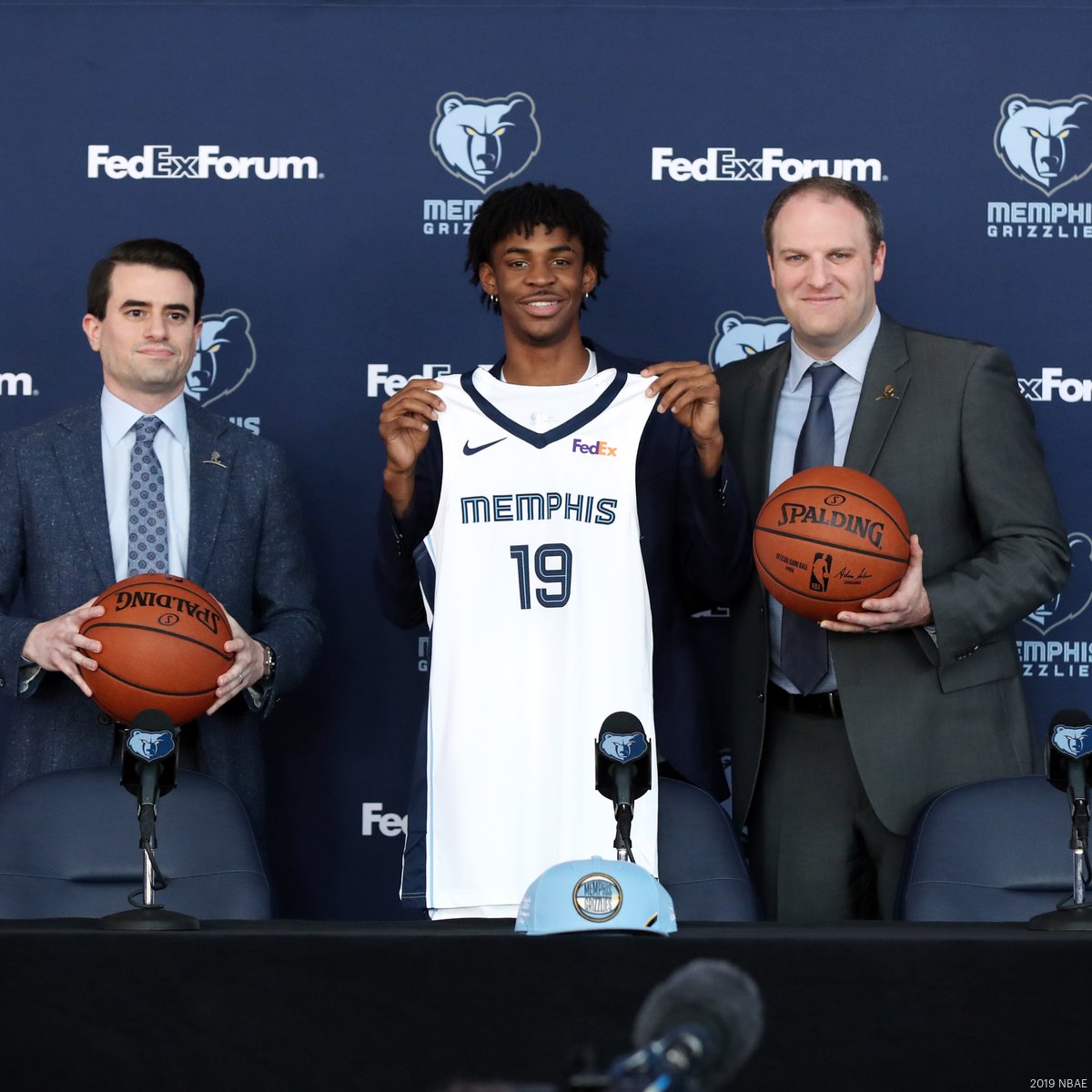 Grizzlies select Ja Morant with second overall pick in 2019 NBA Draft