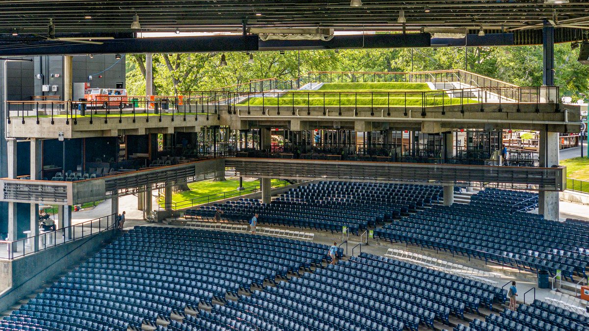 Merriweather Post Pavilion tests new 'sky lawn' seating Baltimore