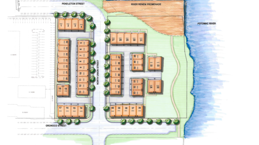 Alexandria's Robinson Terminal North now planned for townhomes only