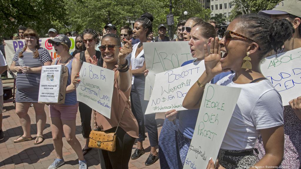 Wayfair Says There S Ongoing Dialogue With Employees Over Migrant Camp Sales Donates To Red Cross Boston Business Journal