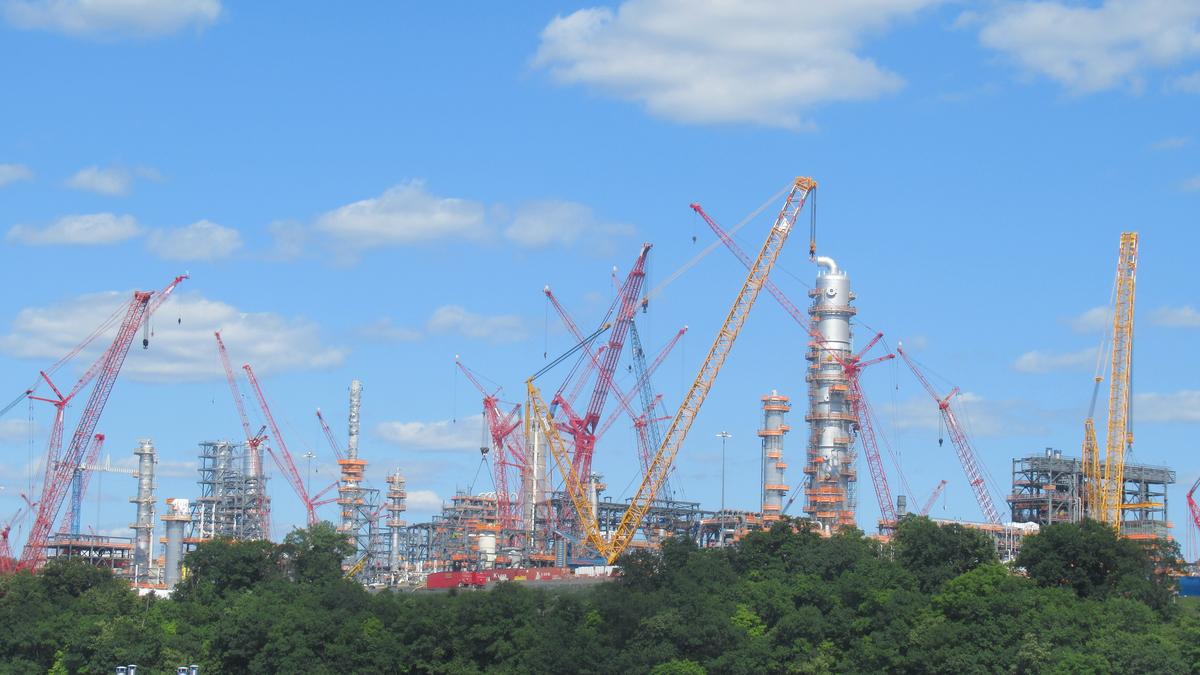 Here's what the Shell plant looks like now Pittsburgh Business Times