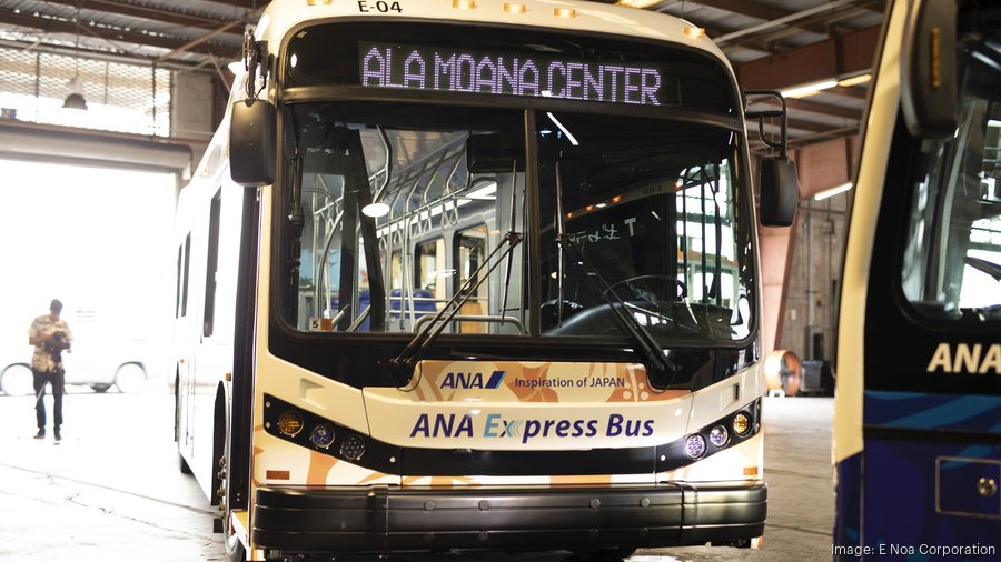 E Noa Corp.'s electric bus resumes service for the first time since ...