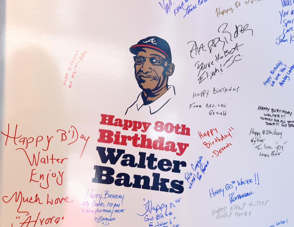 The Braves Throw a Throwback Surprise Party