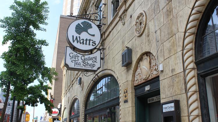 George Watts Tea Room Sign Comes Down Heads To Milwaukee