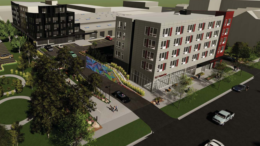 North Bay, Sutton plan apartments, hotel, office and restaurant