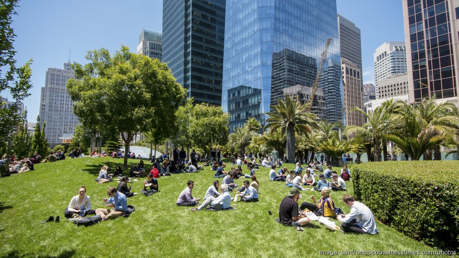 Salesforce Transit Center’s Rooftop Park Opens In Time For July 4th ...