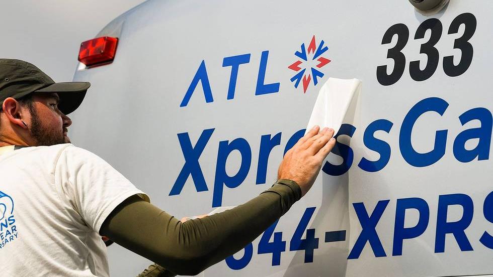 Xpress buses adding The ATL logo Atlanta Business Chronicle