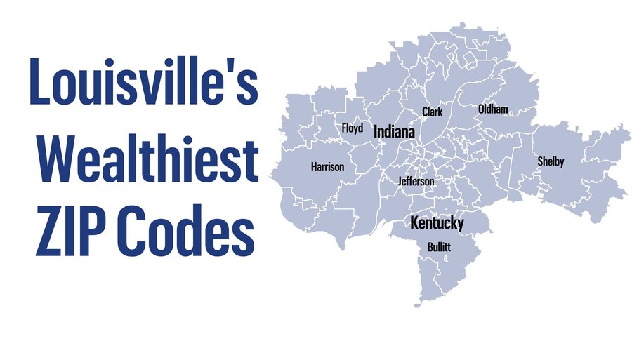 Prospect and Middletown ZIPS top the list of wealthiest Louisville