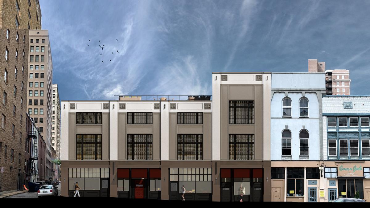 Peabody Falls, McEwen�s apartments, Memphis Park