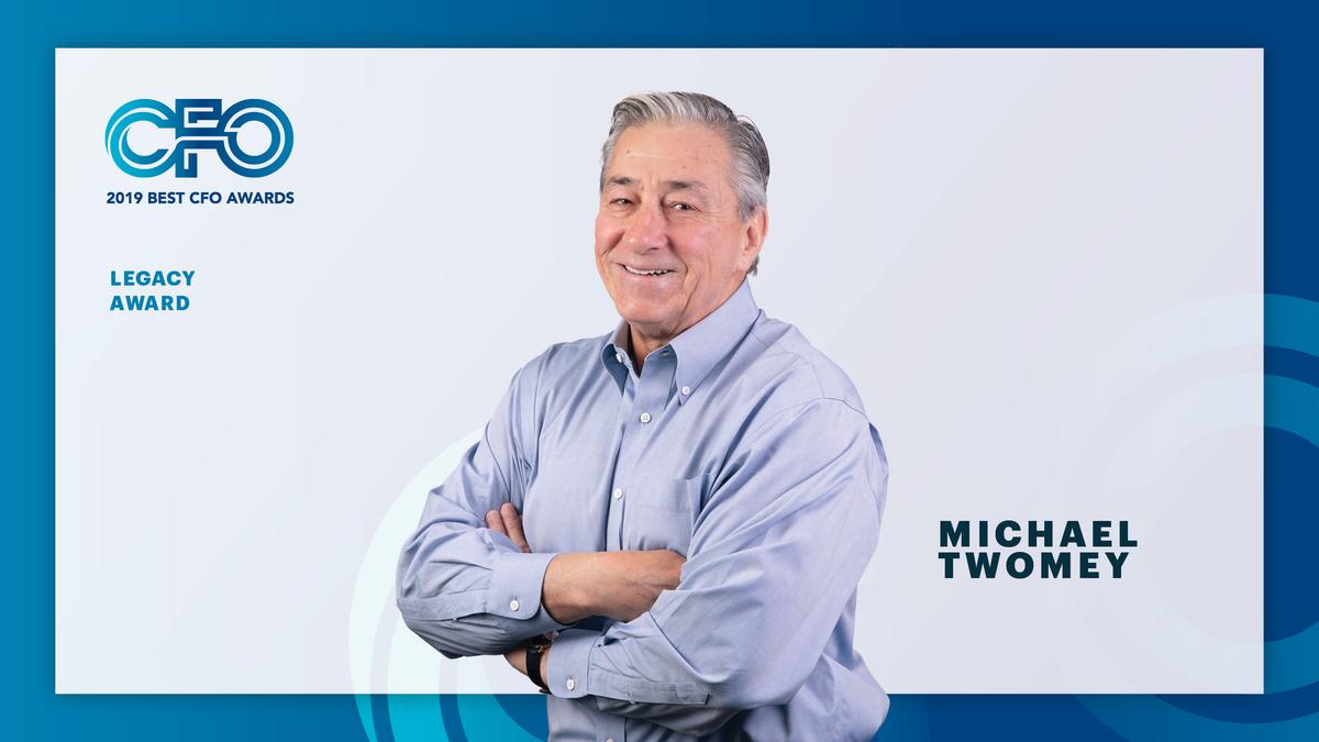 Michael Twomey wins Best CFO Legacy Award for 2019 Austin Business