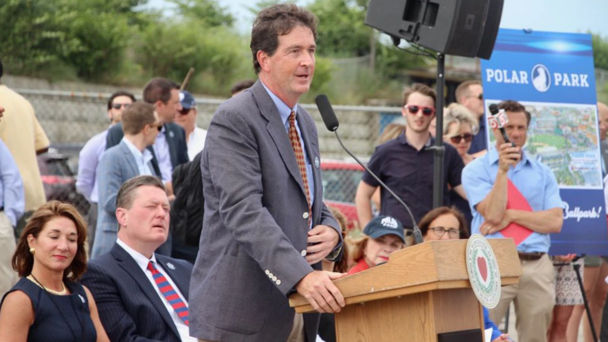 Worcester Red Sox City Officials Break Ground On Polar Park