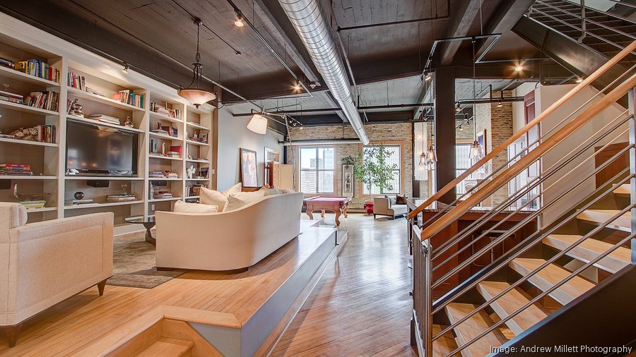 Riverfront penthouse in downtown Milwaukee hits market for $1.59M ...